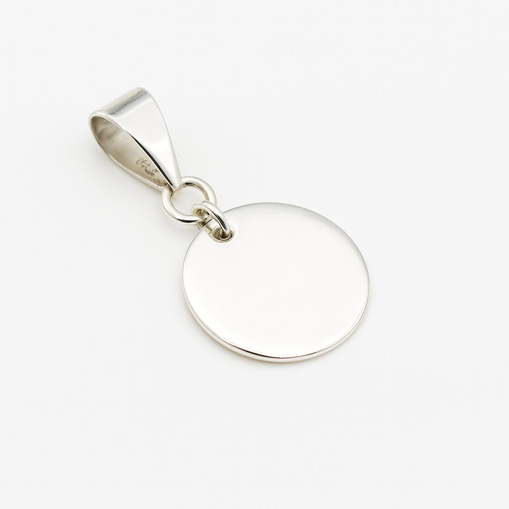 Colgante Chapa Redonda