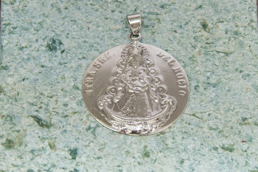 Colgante Virgen Rocio 40mm