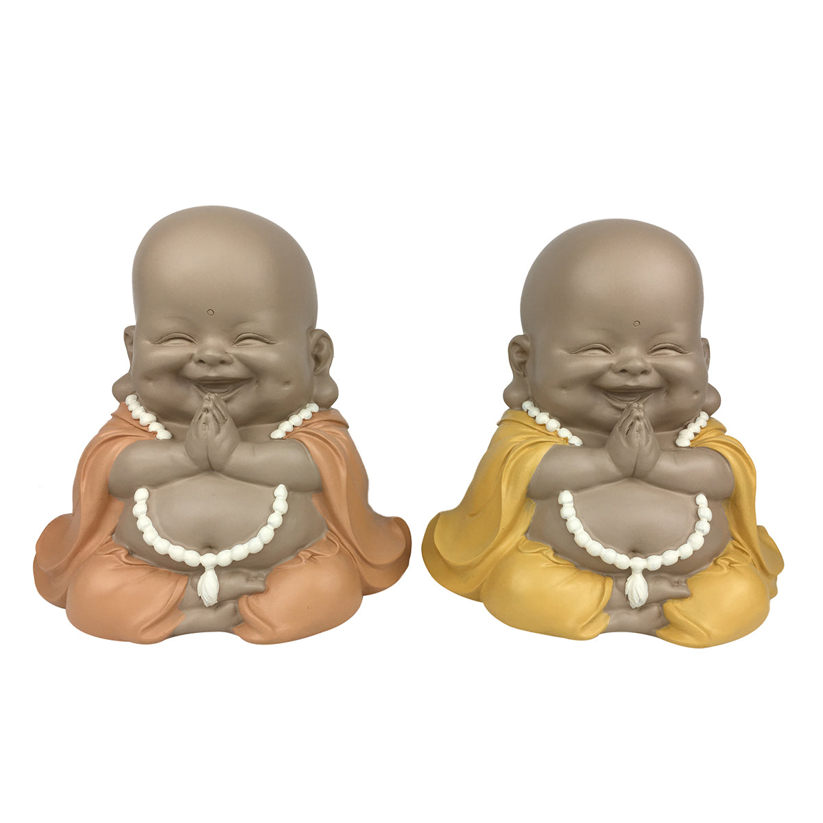 Buda Maitreya Naranja/Amarillo
