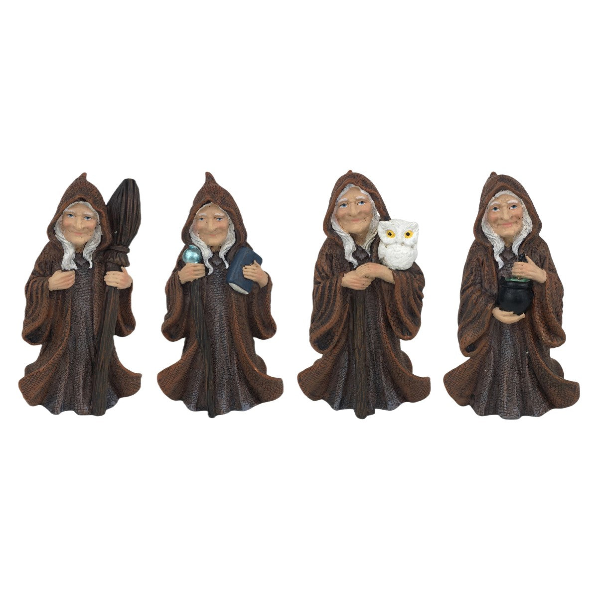 Set X4 Mini-Brujas 9CM