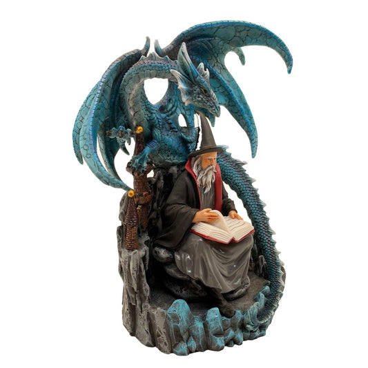 Figura Dragón y Mago