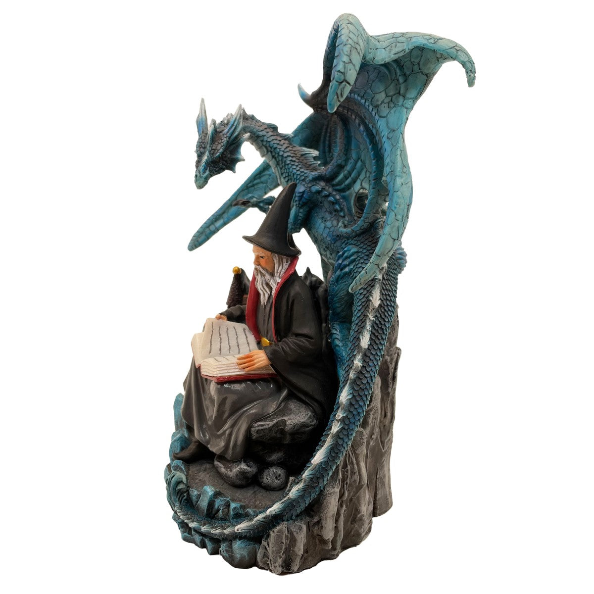 Figura Dragón y Mago