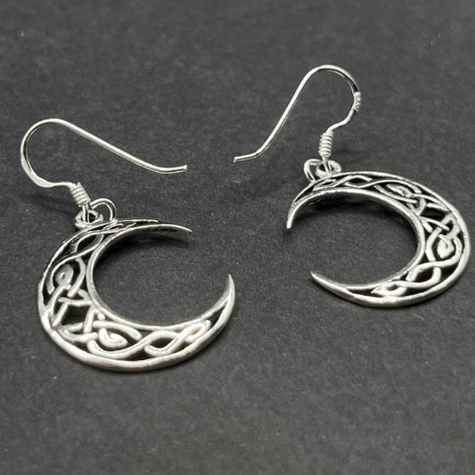 Pendiente Labrado Luna