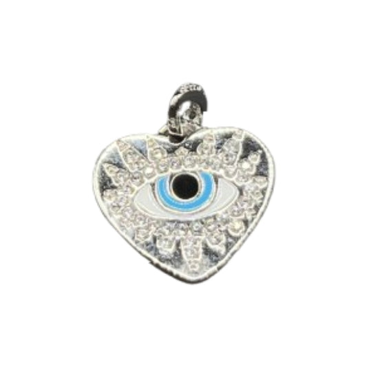 Colgante Corazón y Ojo Turco