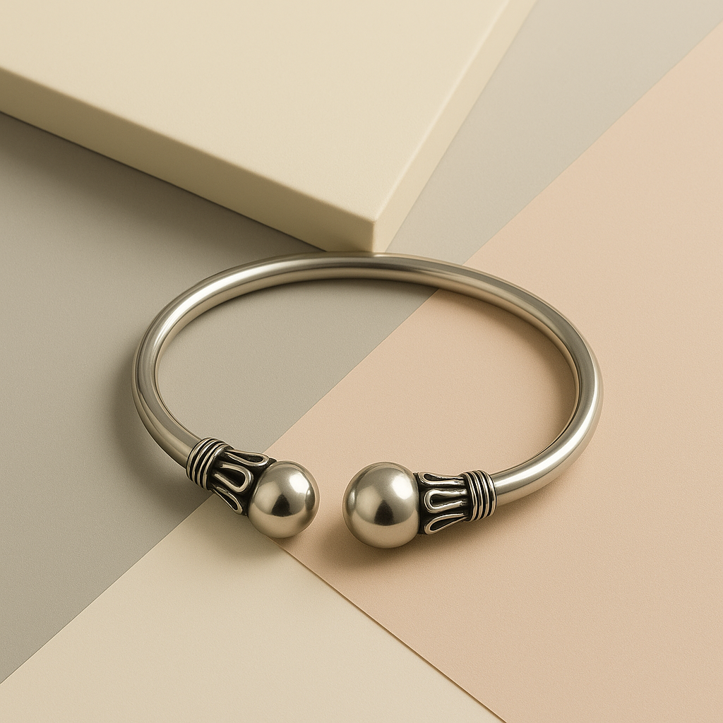 Pulsera Rígida Bali 2 Bolas