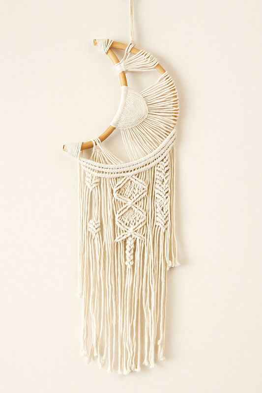 Atrapasueños Luna Blanco