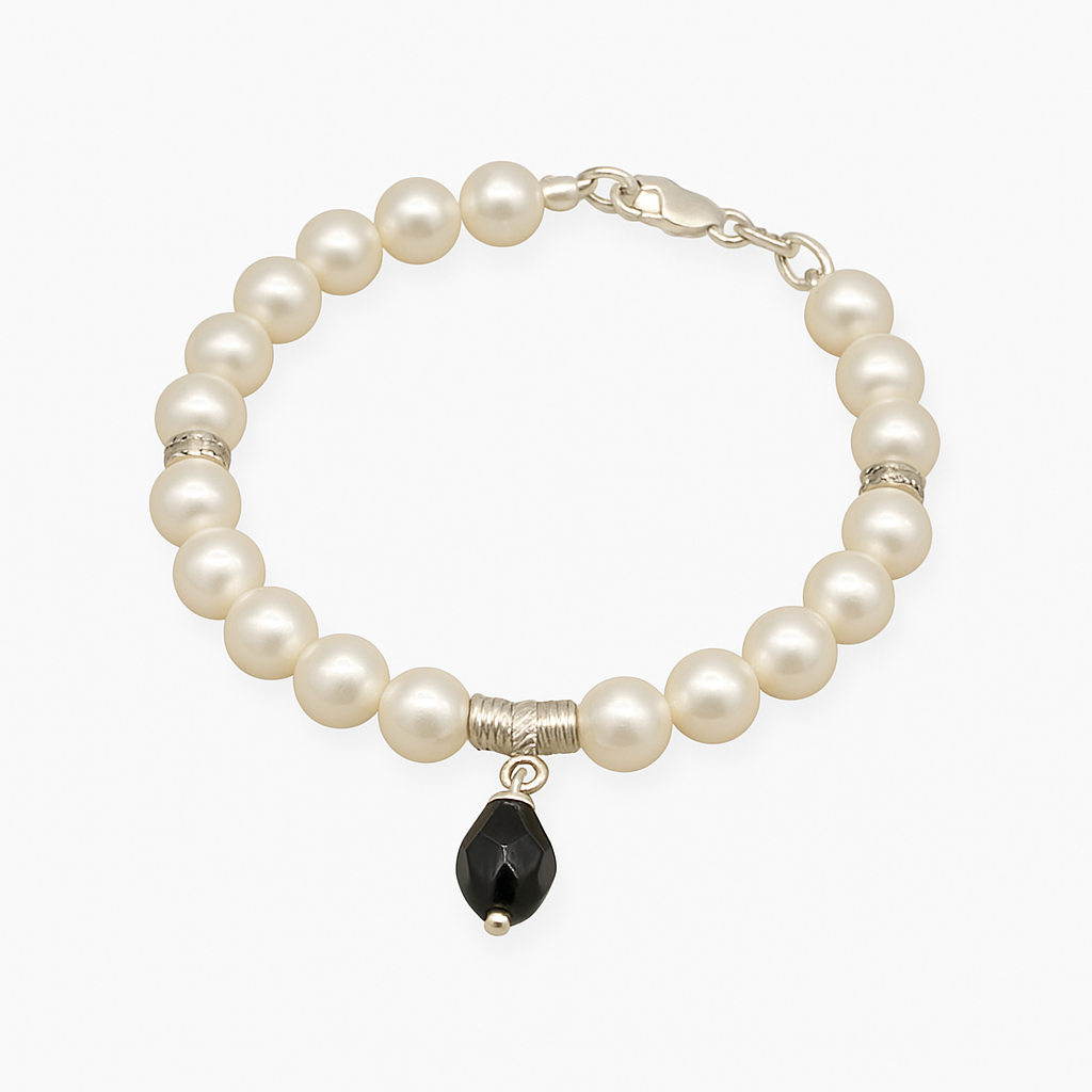 Pulsera Perla Abalorio 8MM