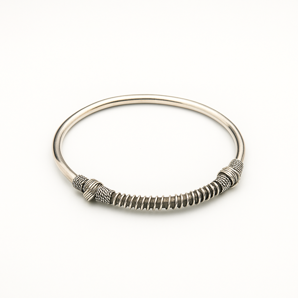 Pulsera Rígida Bali Doble Nudo