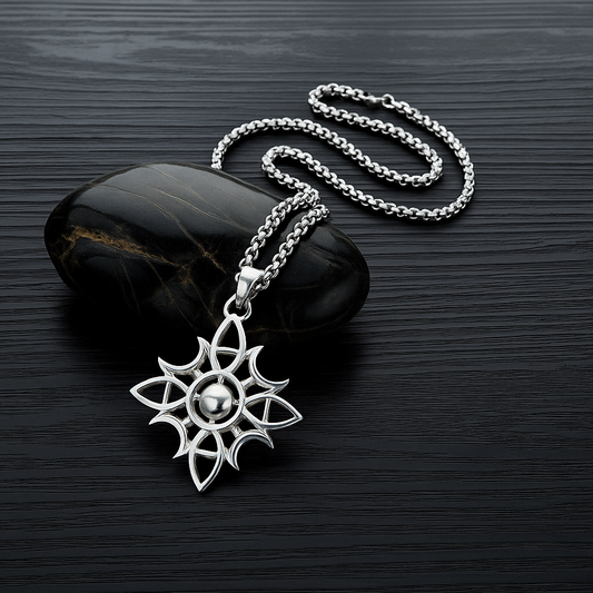 Colgante Nudo Bruja Lunas