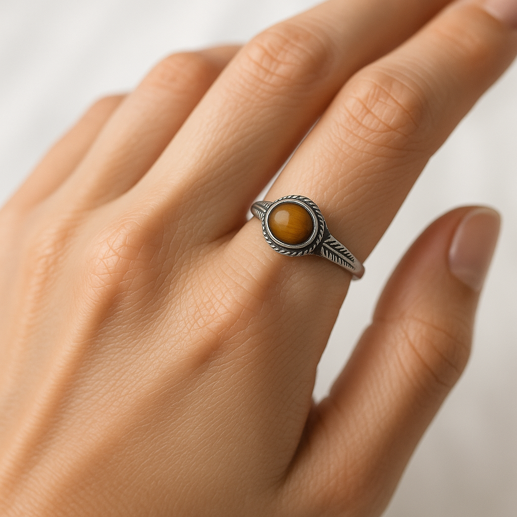 Anillo Surat Ojo de Tigre