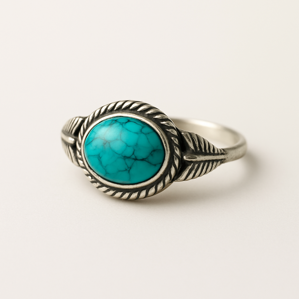 Anillo Surat Turquesa