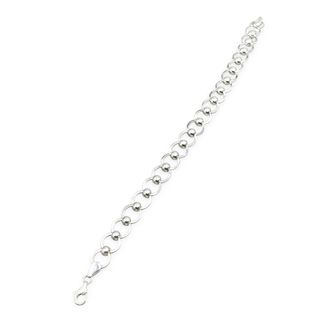 Pulsera Circulos Bolas 4MM