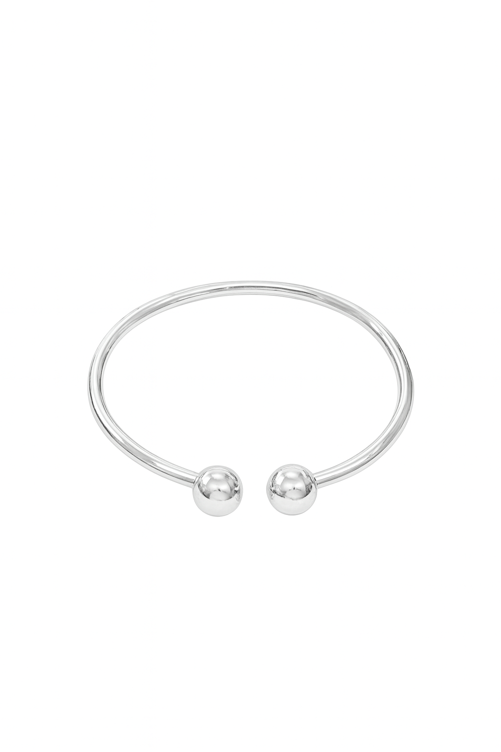 Pulsera Rígida 2 Bolas 10MM