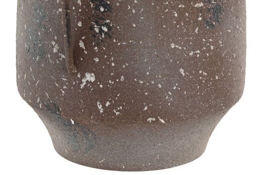 Jarrón Metal Envejecido Tubo