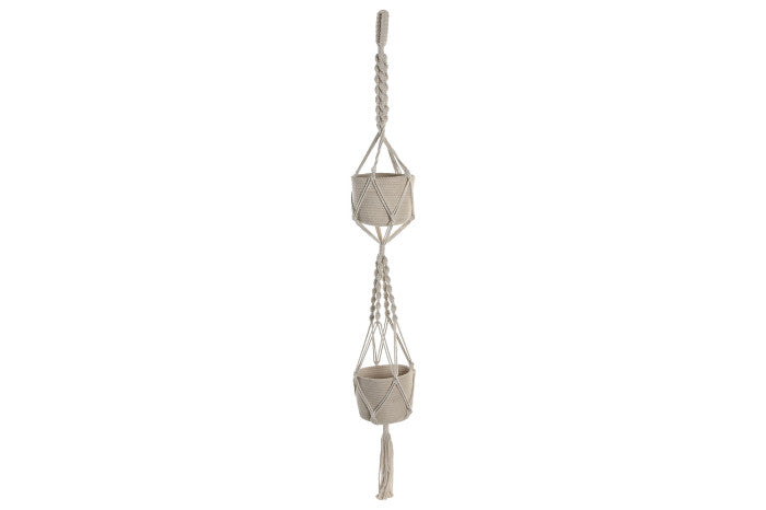 Macetero Algodón Macrame