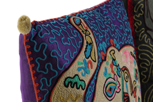 Cojín Elefante Azul