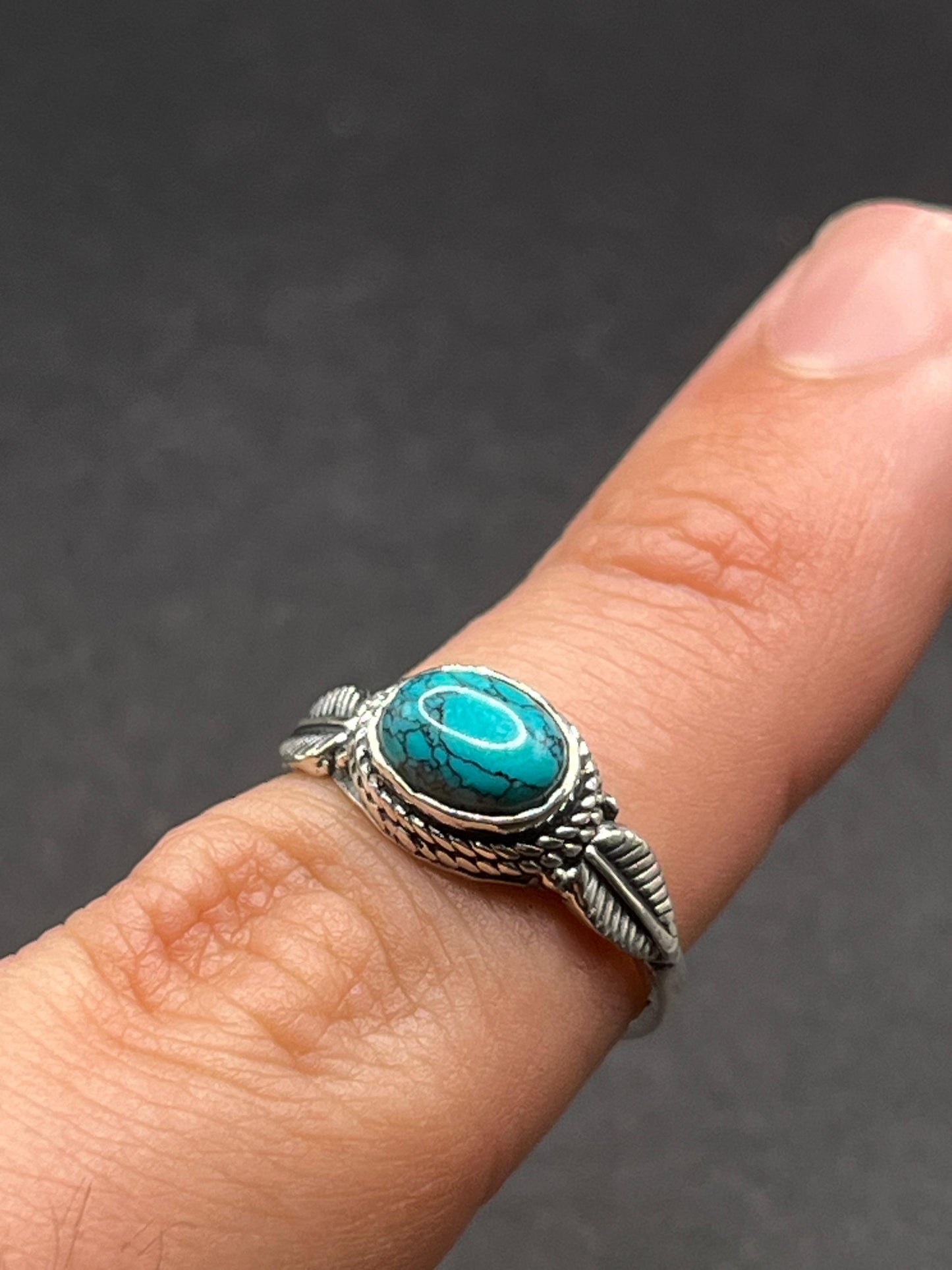 Anillo Surat Turquesa
