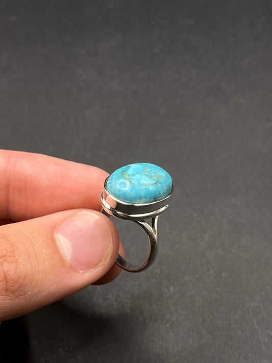 Anillo Kolkata Turquesa