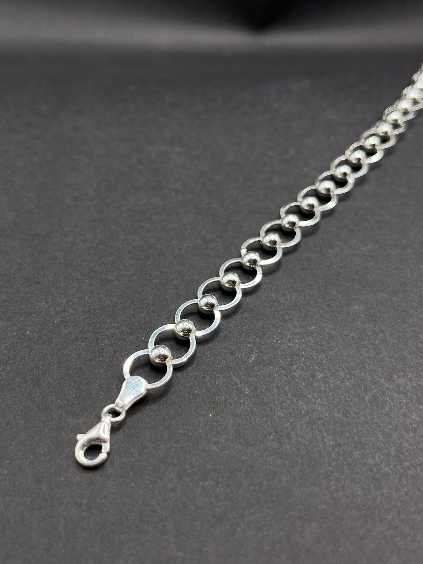 Pulsera Circulos Bolas 4MM