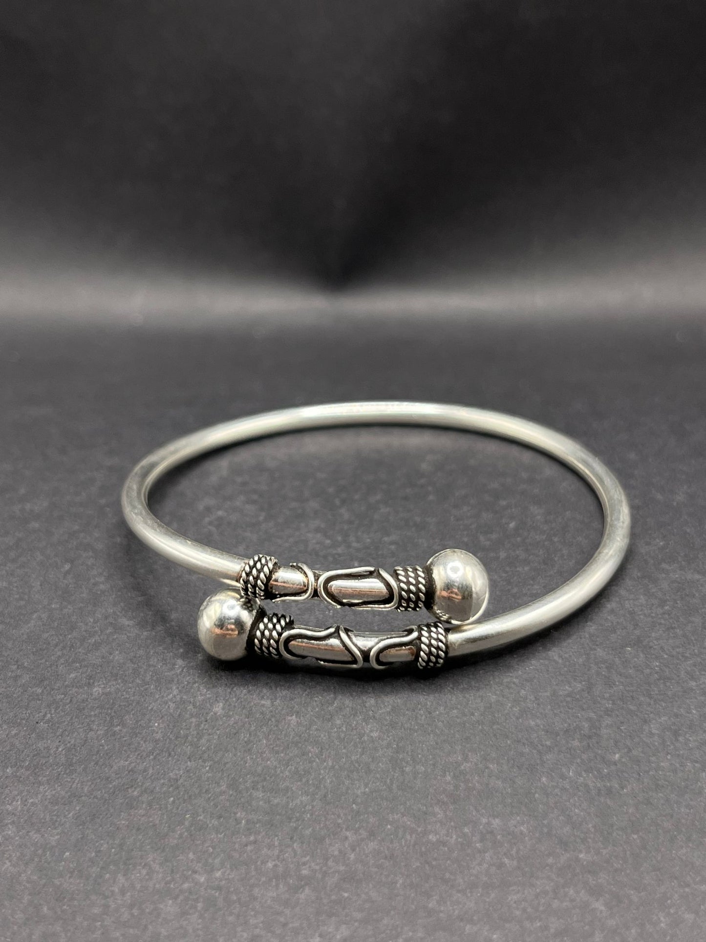 Pulsera Rígida Bali 2 Bolas