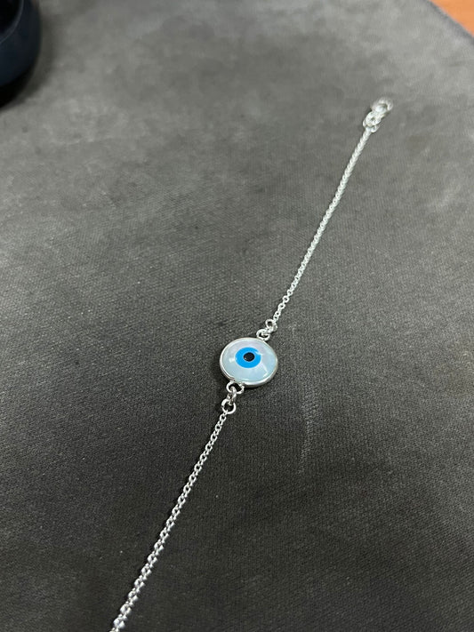 Pulsera Ojo Turco Blanco
