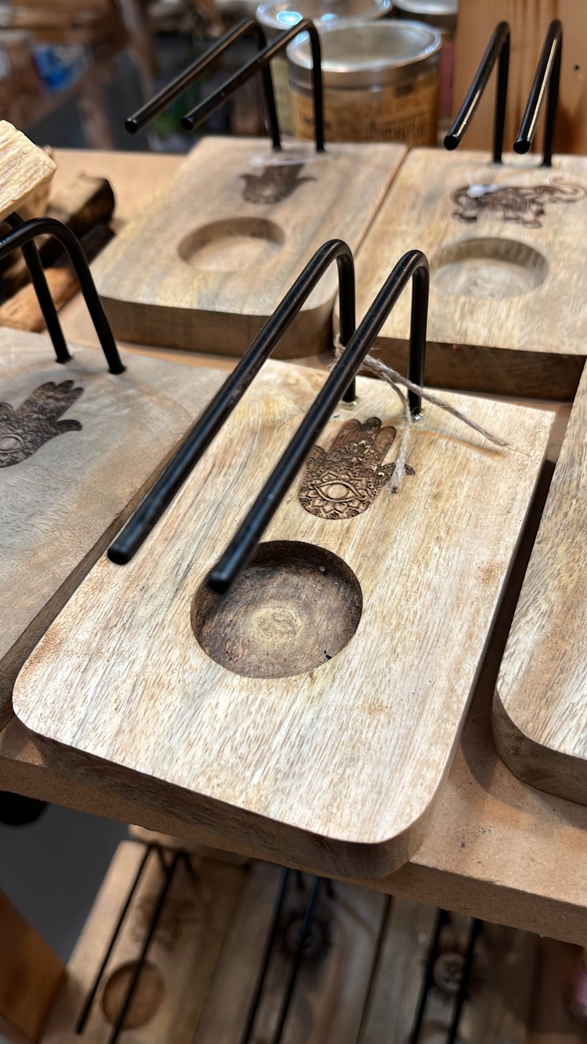 Quemador Palo Santo Madera