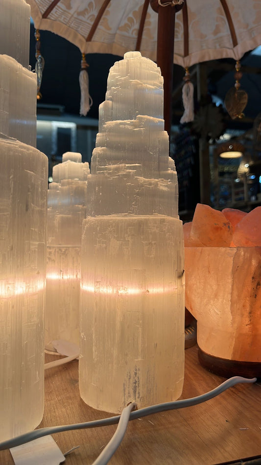 Lámpara de Selenita 20CM