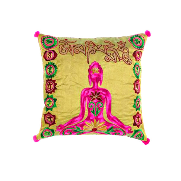 Cojin Yoga Amarillo