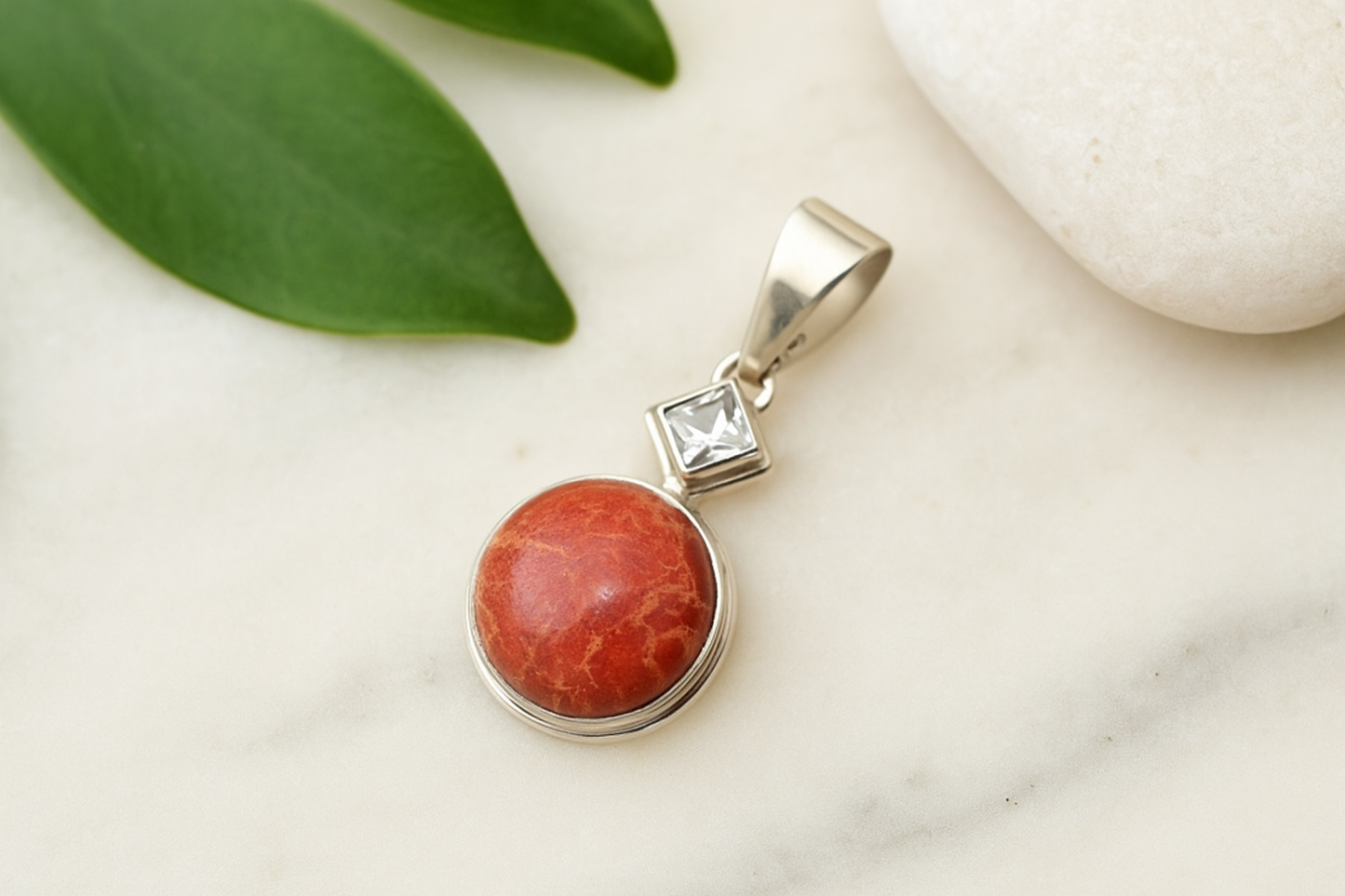 Colgante Coral Redondo