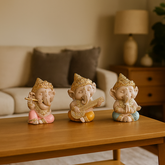 Descubre la magia del SetX3 Ganeshas Músico