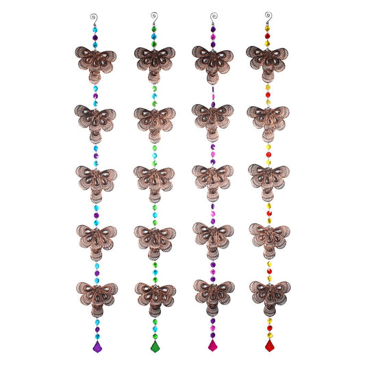 Móvil Colgante Mariposas Metal