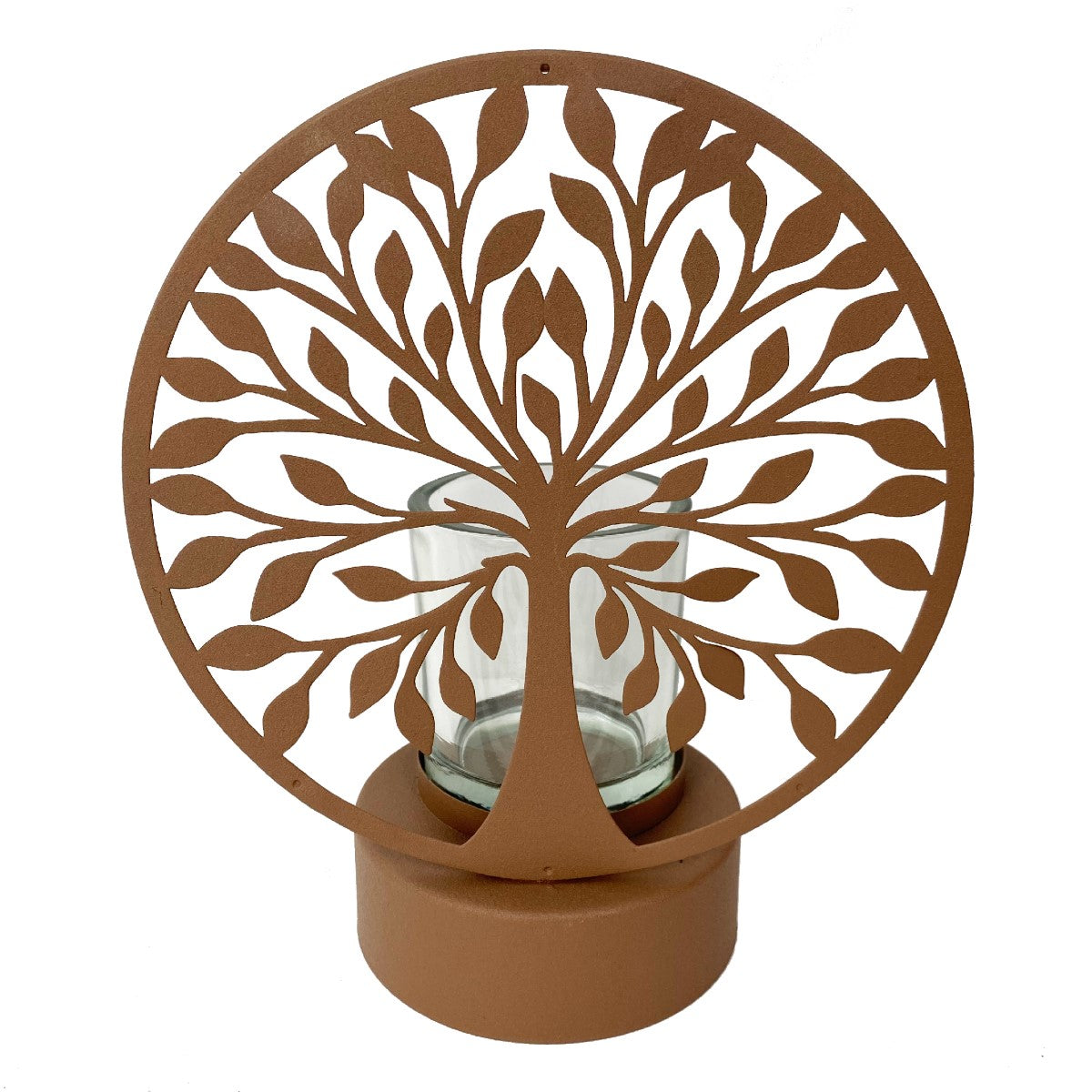Portavela Árbol de la Vida Metal