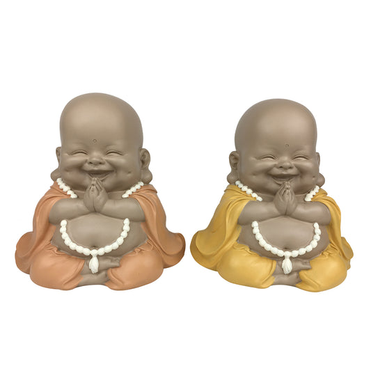 Buda Maitreya Naranja/Amarillo