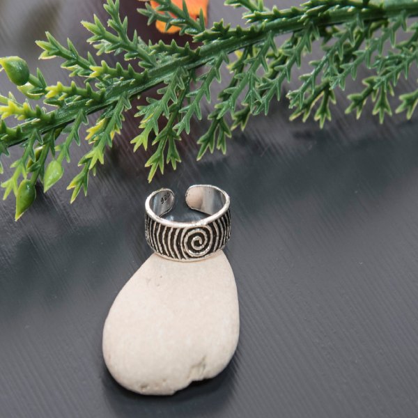 Anillo Pie Espiral