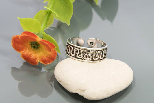 Anillo Pie ZigZag
