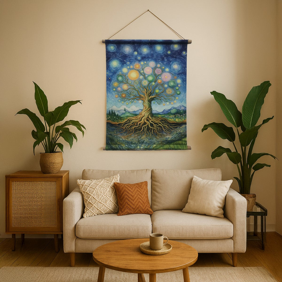 Lienzo Arbol Vida PQ