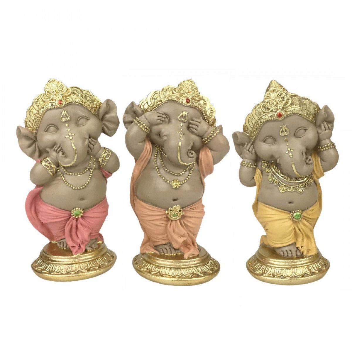 Ganeshas Set X3 Ver/Oir/Callar