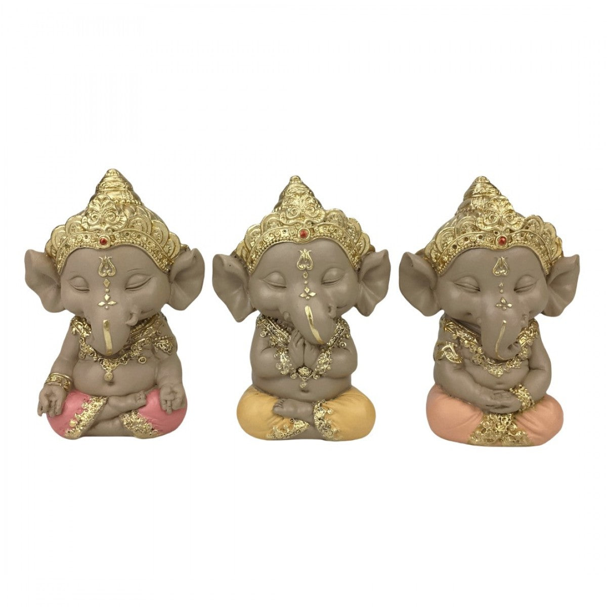 Set X3 Ganesha Brazos Cruzados