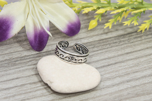Anillo Pie Olas GD