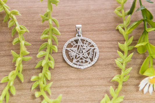 Colgante Tetragramaton Brillo 20mm