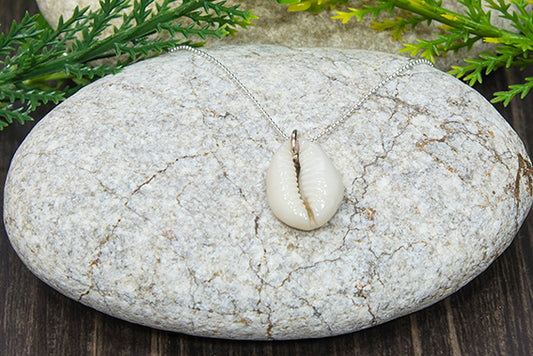 Gargantilla Caracola 45CM Plata de Ley
