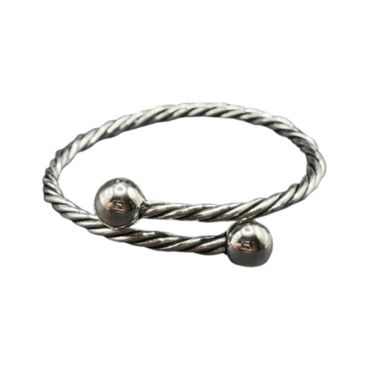 Pulsera Rígida Trenza 2 Bolas