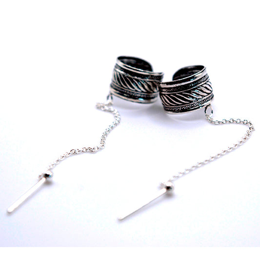 Pendiente Cadena Trenza