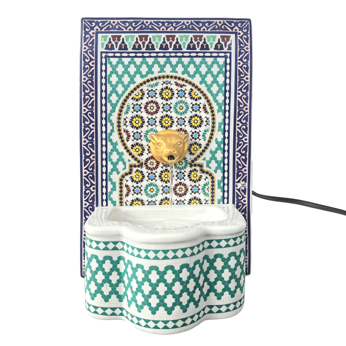 Fuente Turquesa Mosaico 30CM