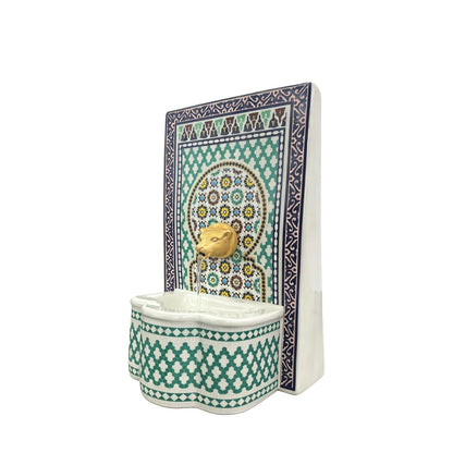 Fuente Turquesa Mosaico 30CM