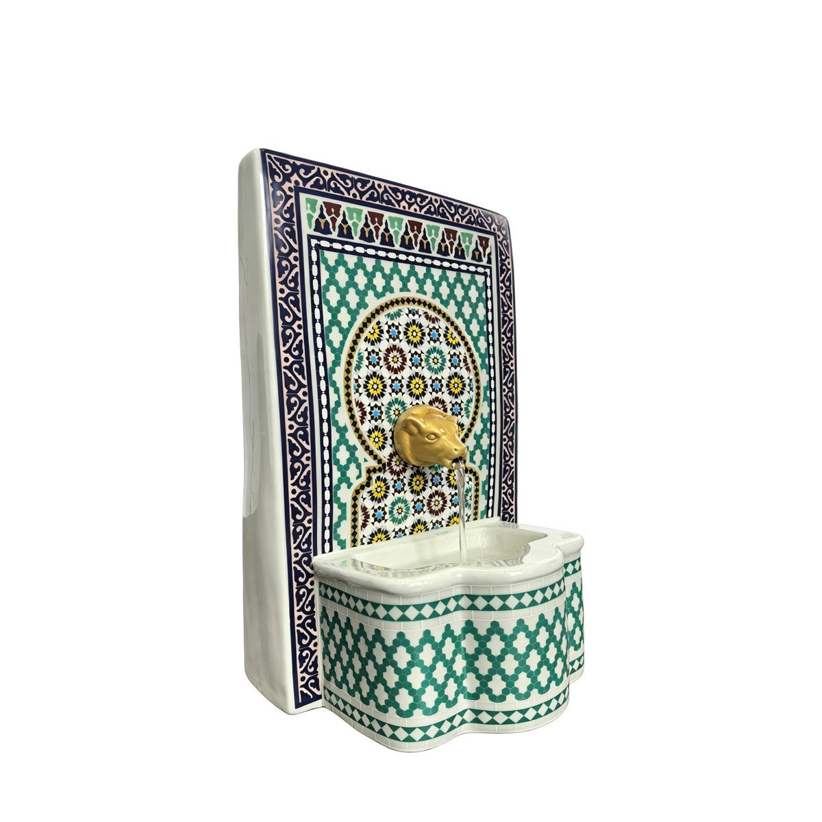 Fuente Turquesa Mosaico 30CM