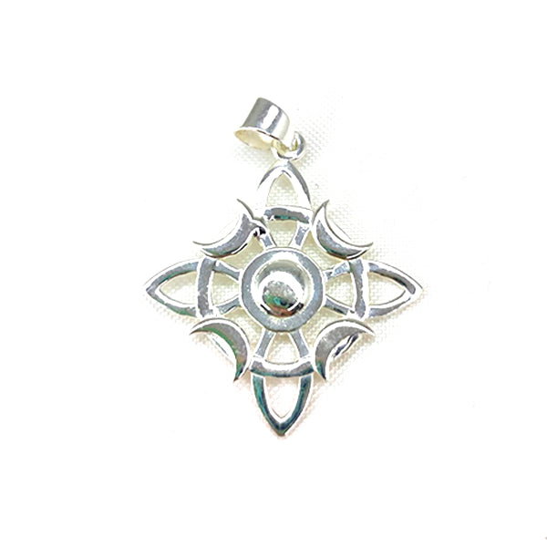 Colgante Nudo Bruja Lunas