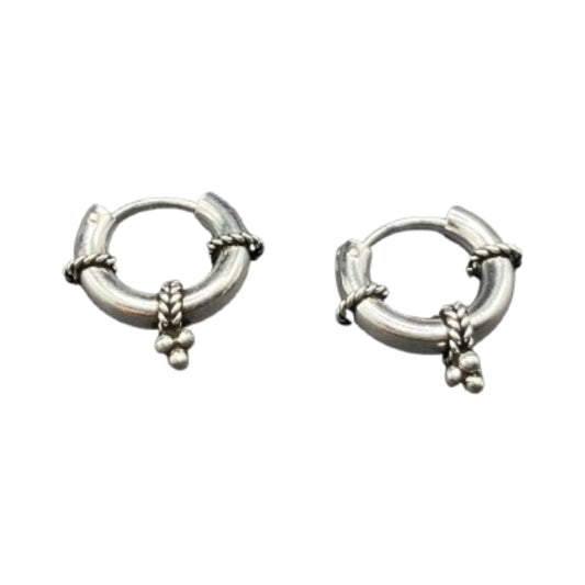 Argolla Hindú Cadenas Uvitas 16MM