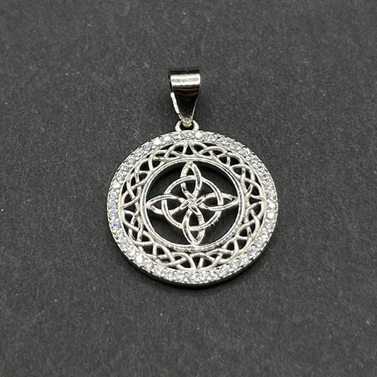 Colgante Nudo de Brujas Brillo 20MM