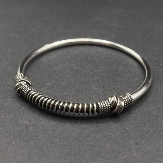 Pulsera Rígida Bali Doble Nudo